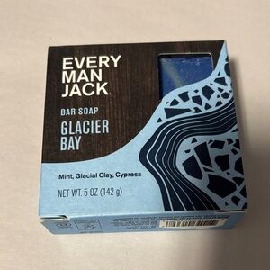 Every Man Jack Glacier Bay Bar Soap - Blue